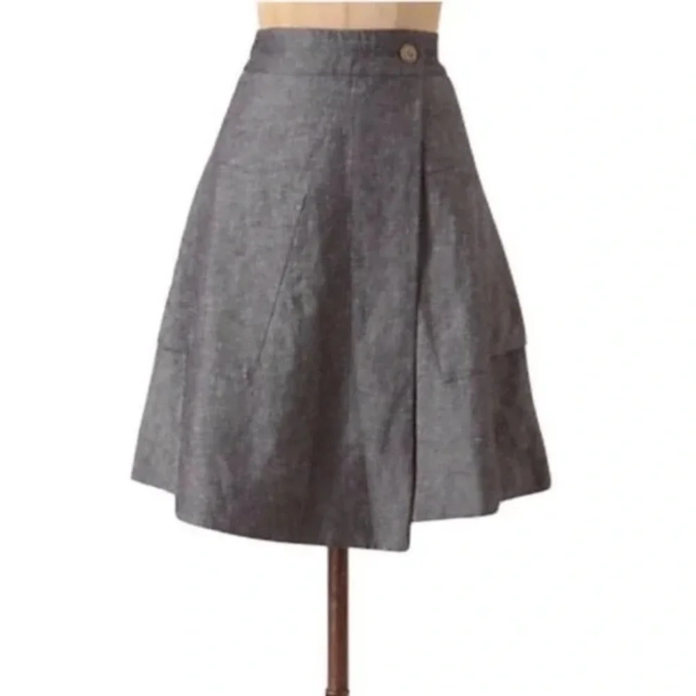 POSTMARK by‎ ANTHROPOLOGIE NWOT Vast Wrap Skirt